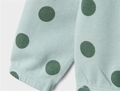 Name It gray mist big dots sweatshirt